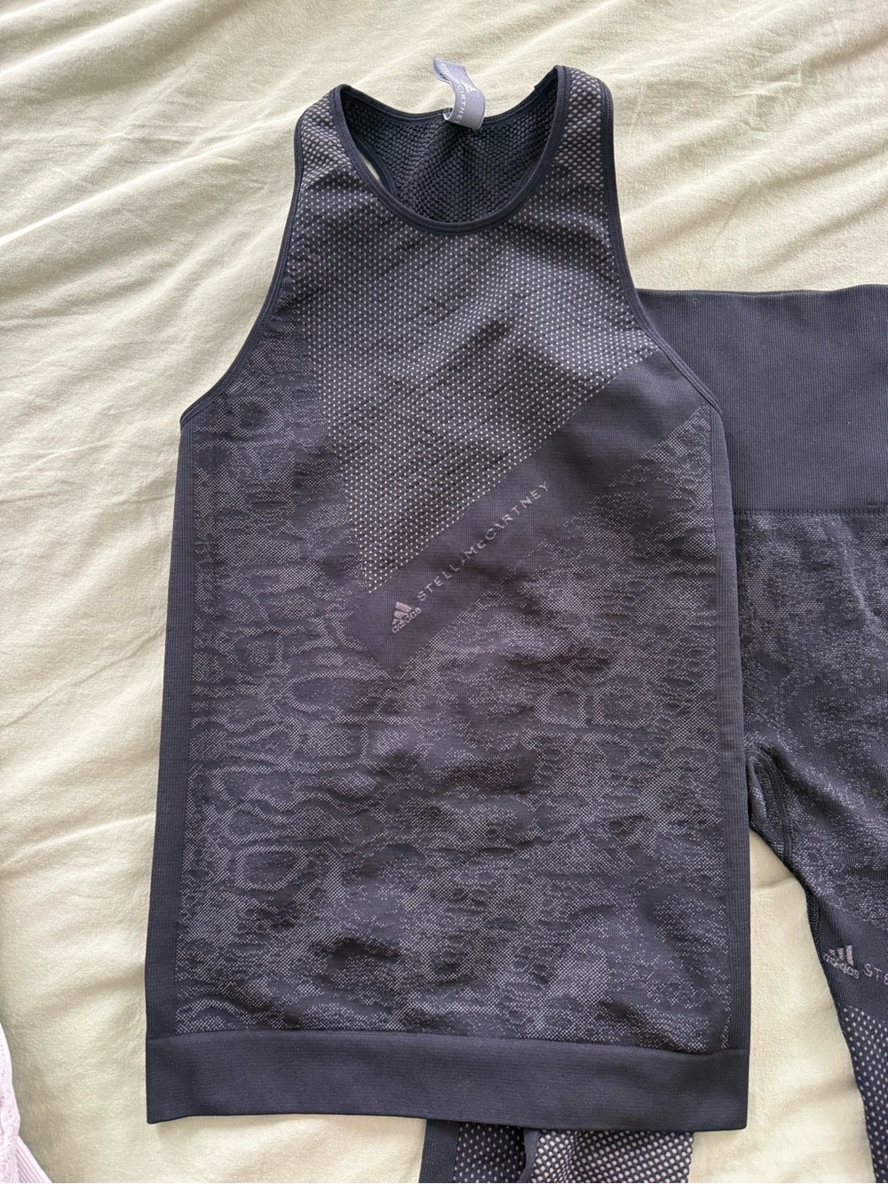 adidas Black LMC Active High-Waist Leggings and top